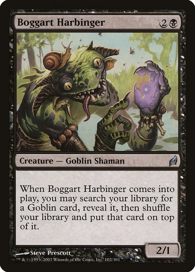Boggart Harbinger (102) [LRW] - MTG Single