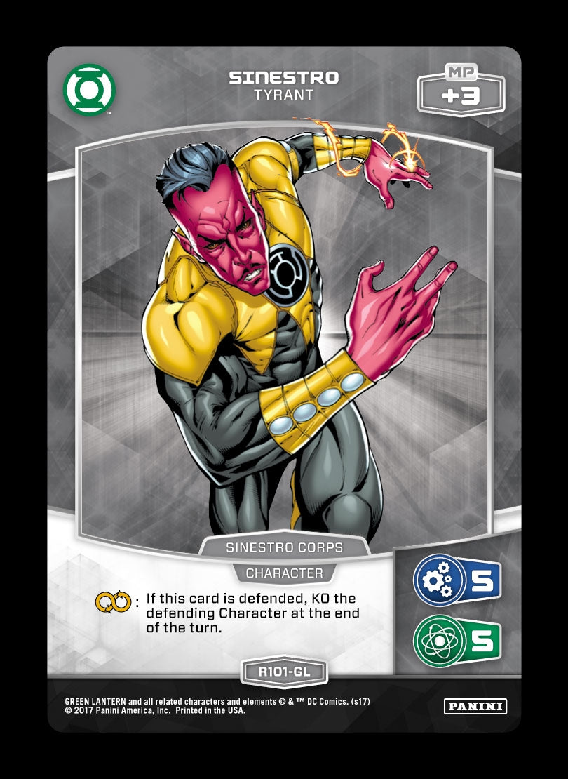 Sinestro - Tyrant (101) [GL] - MetaX TCG Single