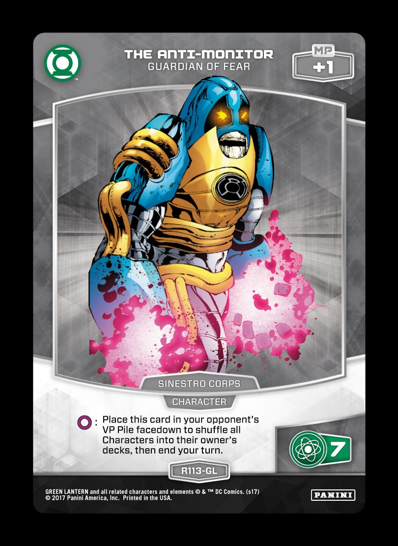 The Anti-Monitor - Guardian of Fear (113) [GL] - MetaX TCG Single