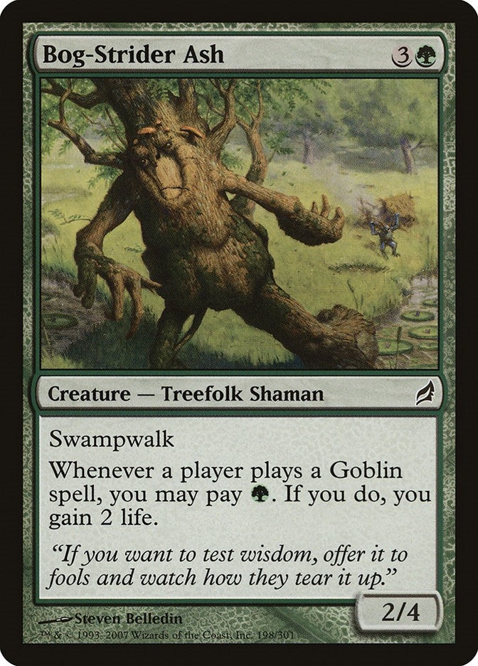 Bog-Strider Ash (198) [LRW] - MTG Single