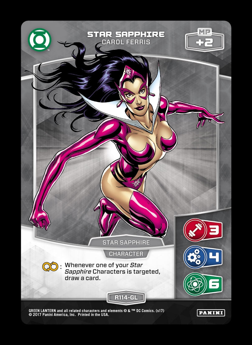 Star Sapphire - Carol Ferris (114) [GL] - MetaX TCG Single