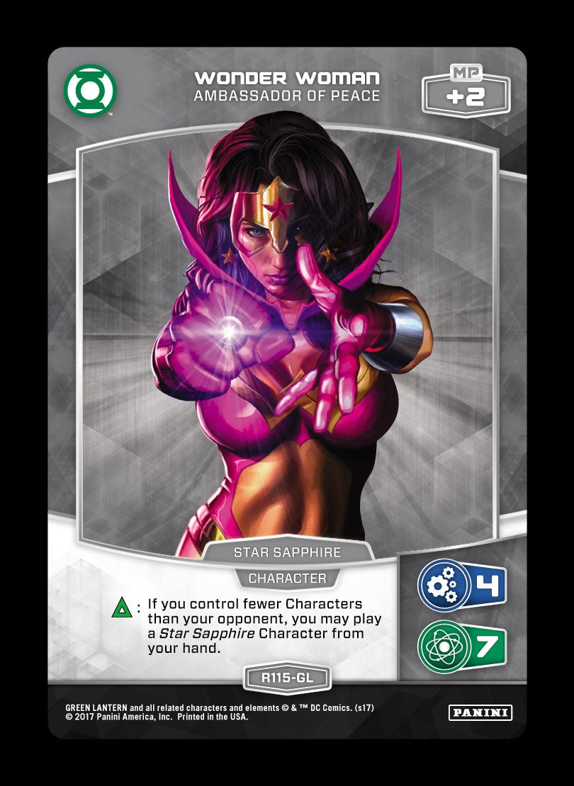 Wonder Woman - Ambassador of Peace (115) [GL] - MetaX TCG Single