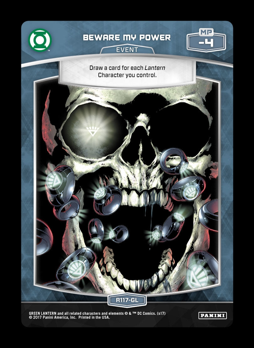 Beware My Power (117) [GL] - MetaX TCG Single