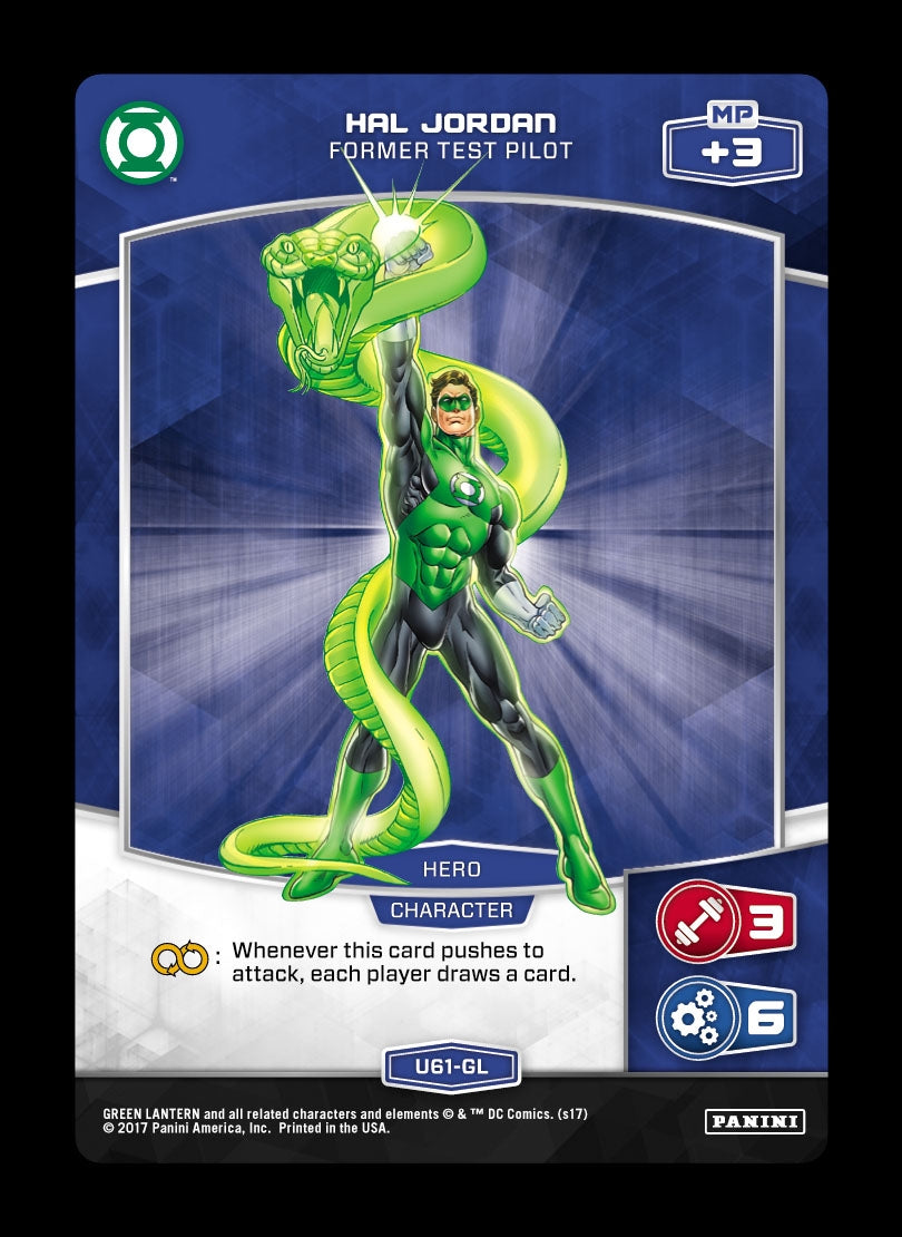 Hal Jordan - Former Test Pilot (61) [GL] - MetaX TCG Single