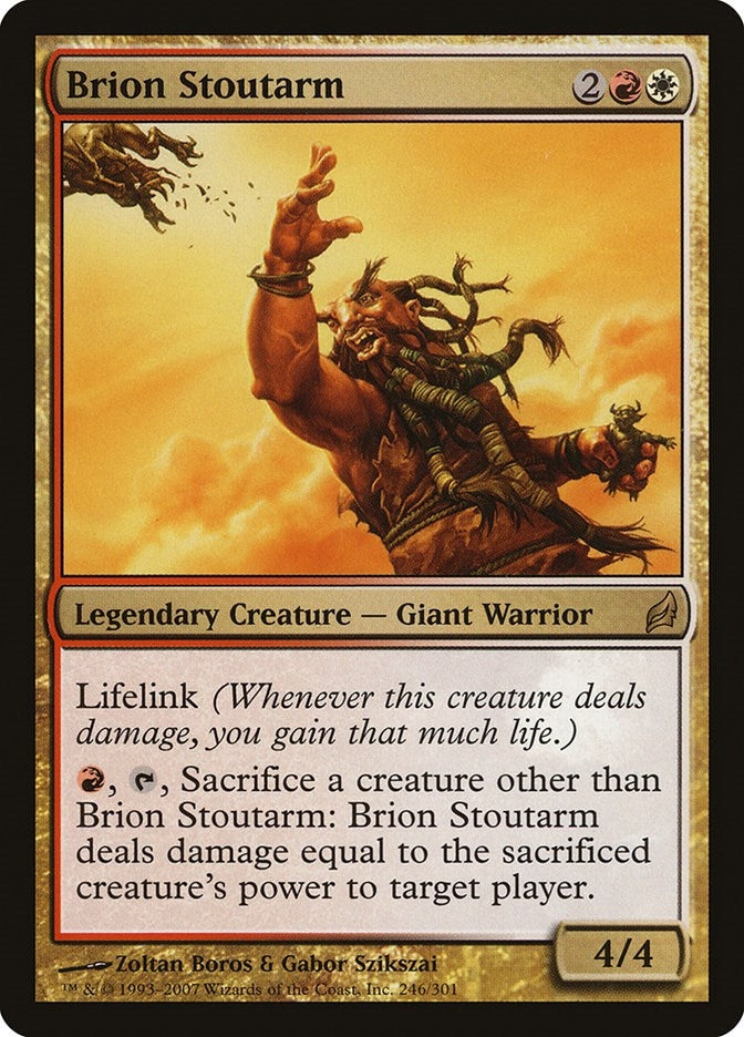 Brion Stoutarm (246) [LRW] - MTG Single