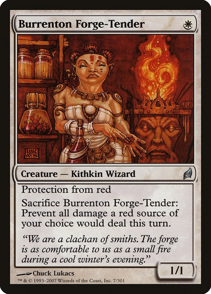 Burrenton Forge-Tender (7) [LRW] - MTG Single