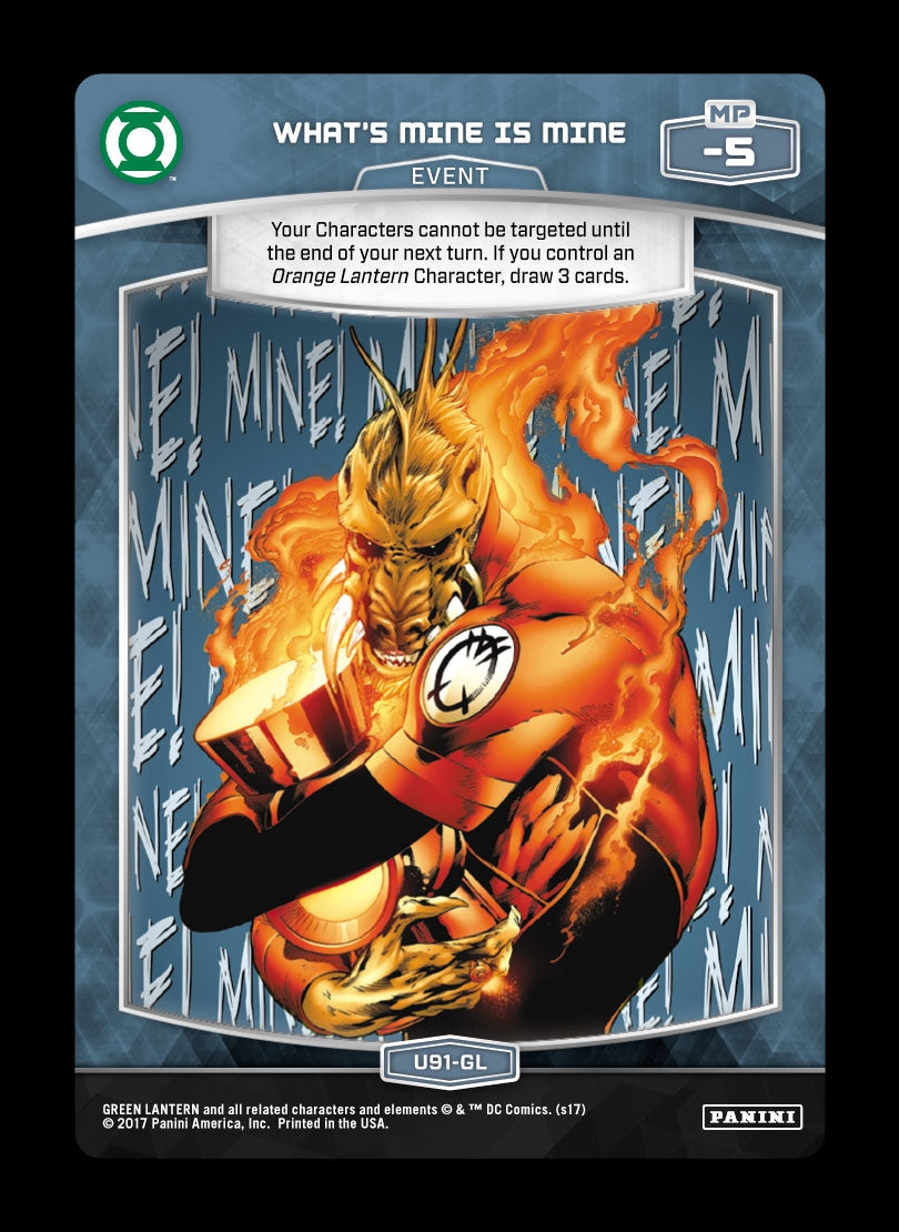 What’s Mine is Mine (91) [GL] - MetaX TCG Single