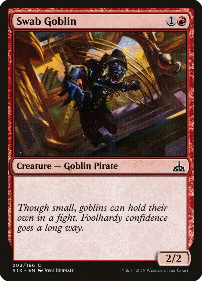 Swab Goblin (203) [RIX] - MTG Single