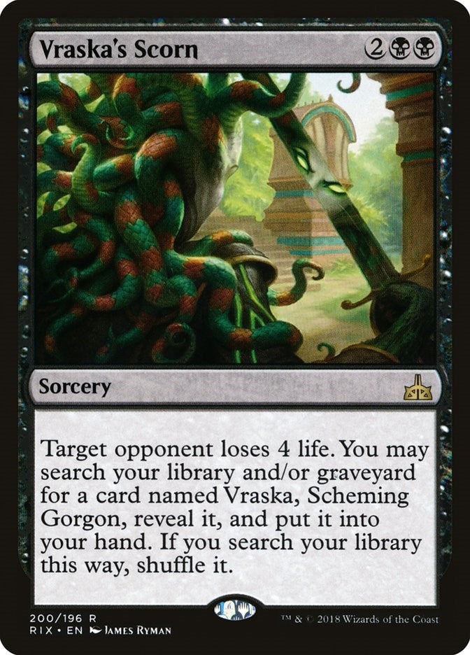 Vraska’s Scorn (200) [RIX] - MTG Single
