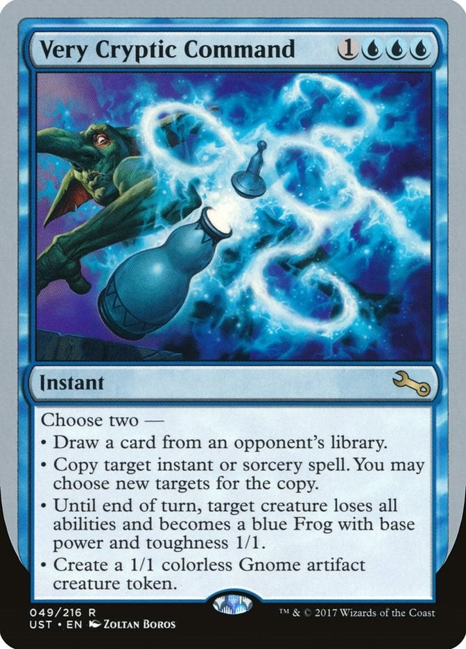 Very Cryptic Command (C) (49) [UST] - MTG Single