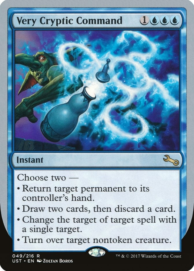 Very Cryptic Command (D) (49) [UST] - MTG Single