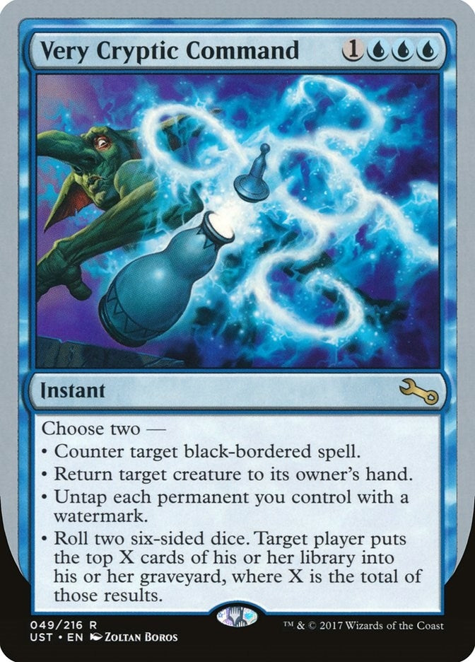 Very Cryptic Command (E) (49) [UST] - MTG Single