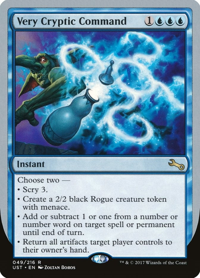 Very Cryptic Command (F) (49) [UST] - MTG Single