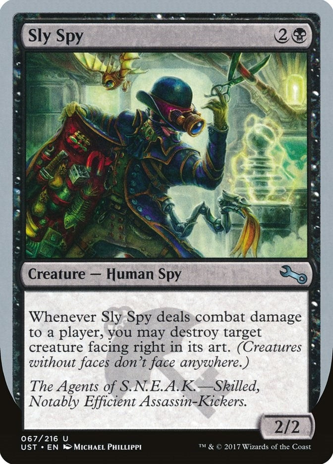 Sly Spy (D) (67) [UST] - MTG Single