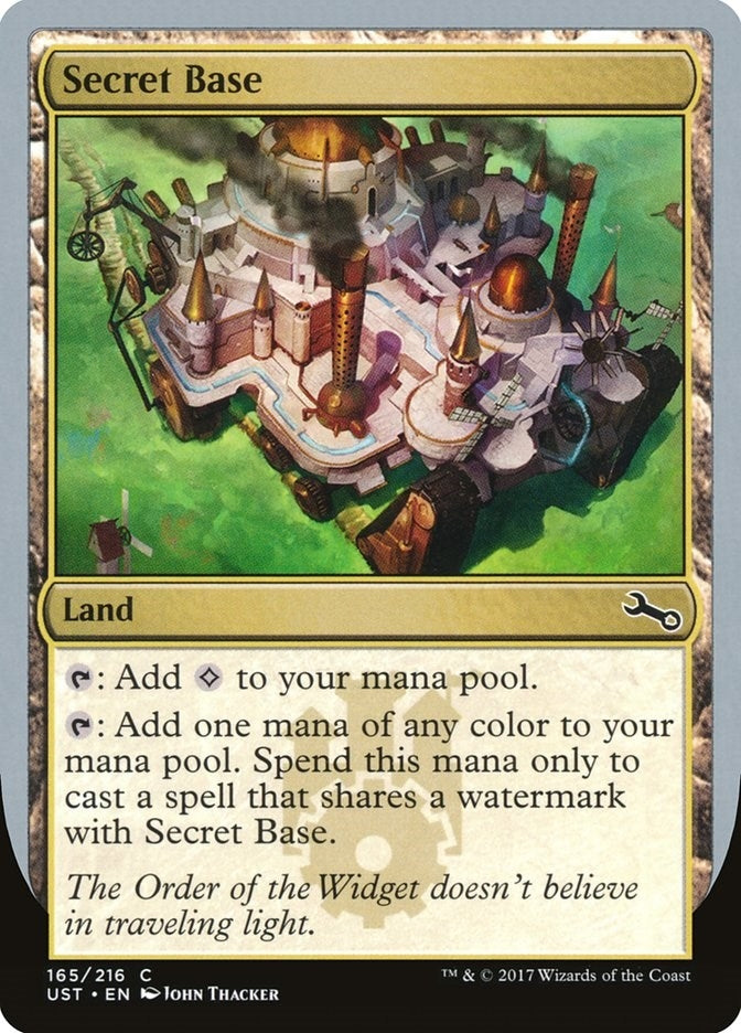 Secret Base (A) (165) [UST] - MTG Single