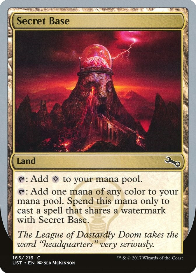 Secret Base (C) (165) [UST] - MTG Single