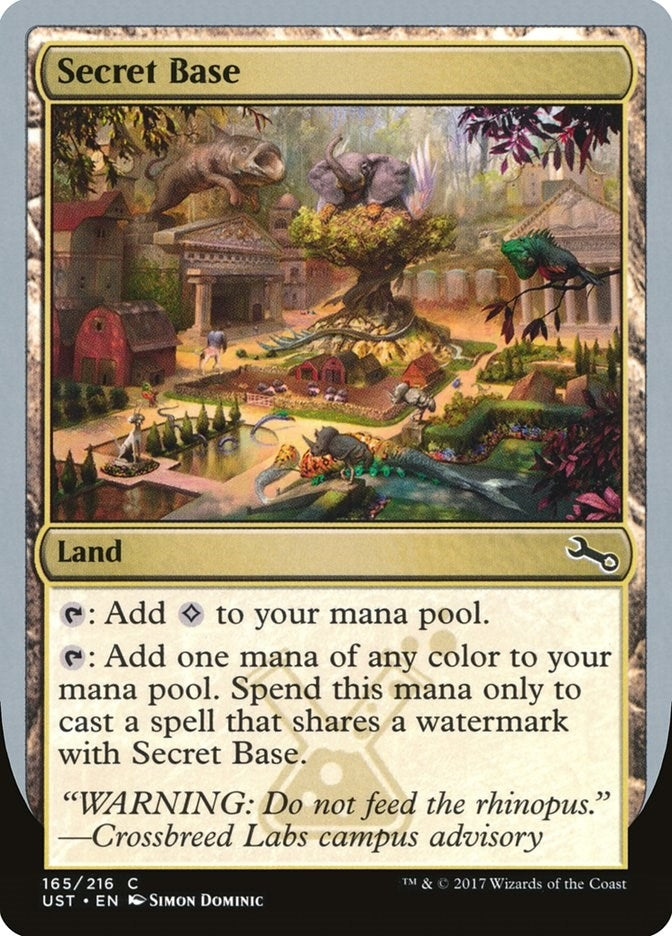 Secret Base (E) (165) [UST] - MTG Single