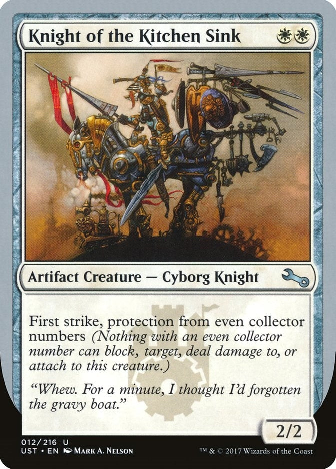 Knight of the Kitchen Sink (B) (12) [UST] - MTG Single