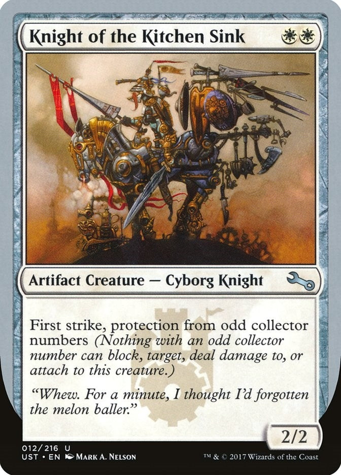 Knight of the Kitchen Sink (D) (12) [UST] - MTG Single