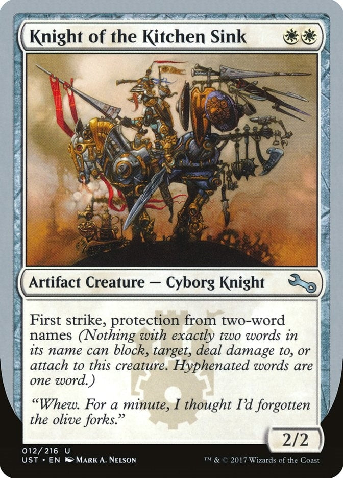 Knight of the Kitchen Sink (E) (12) [UST] - MTG Single