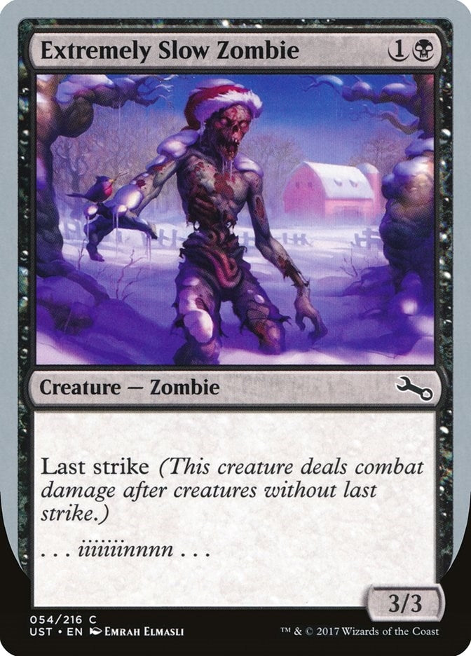 Extremely Slow Zombie (C) (54) [UST] - MTG Single
