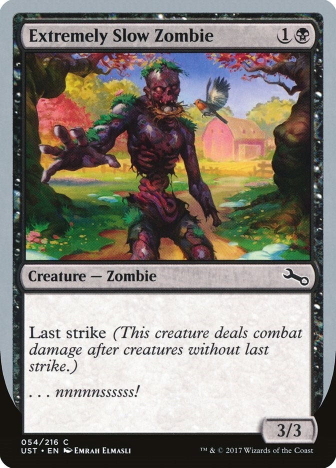 Extremely Slow Zombie (D) (54) [UST] - MTG Single