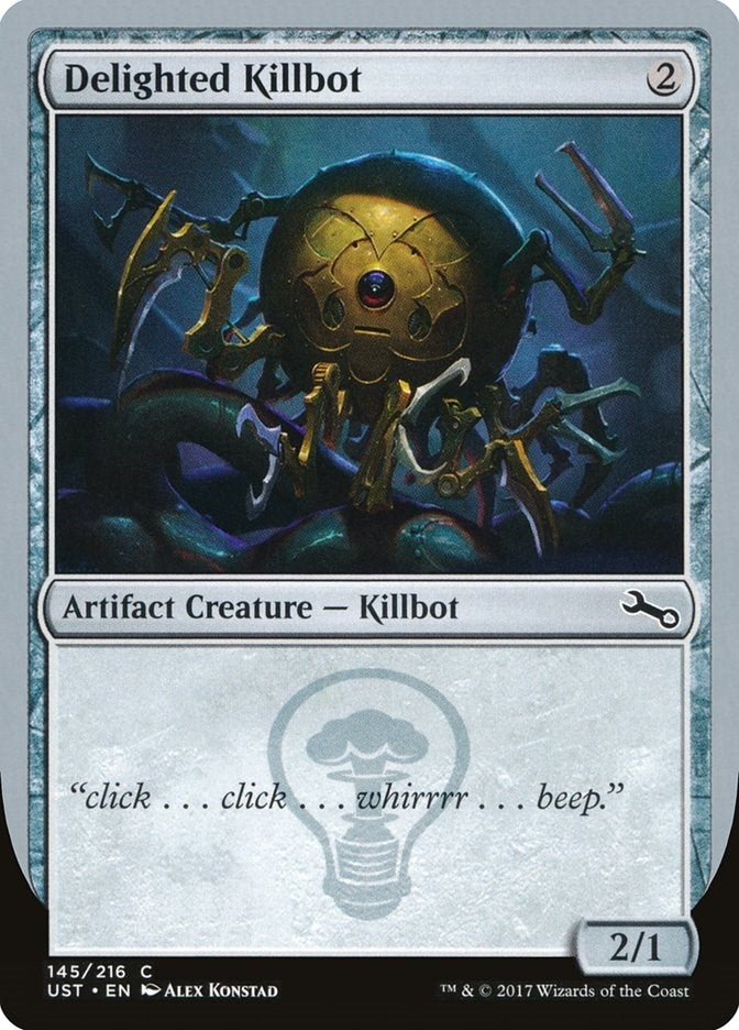 Delighted Killbot (145) [UST] - MTG Single