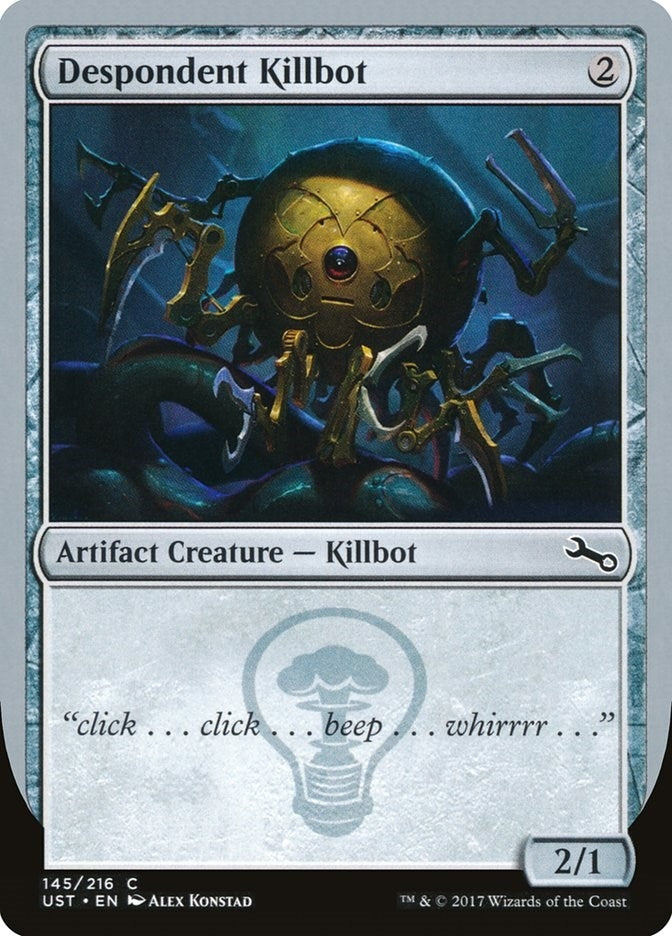 Despondent Killbot (145) [UST] - MTG Single