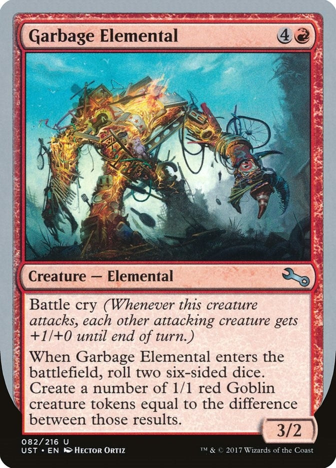 Garbage Elemental (C) (82) [UST] - MTG Single