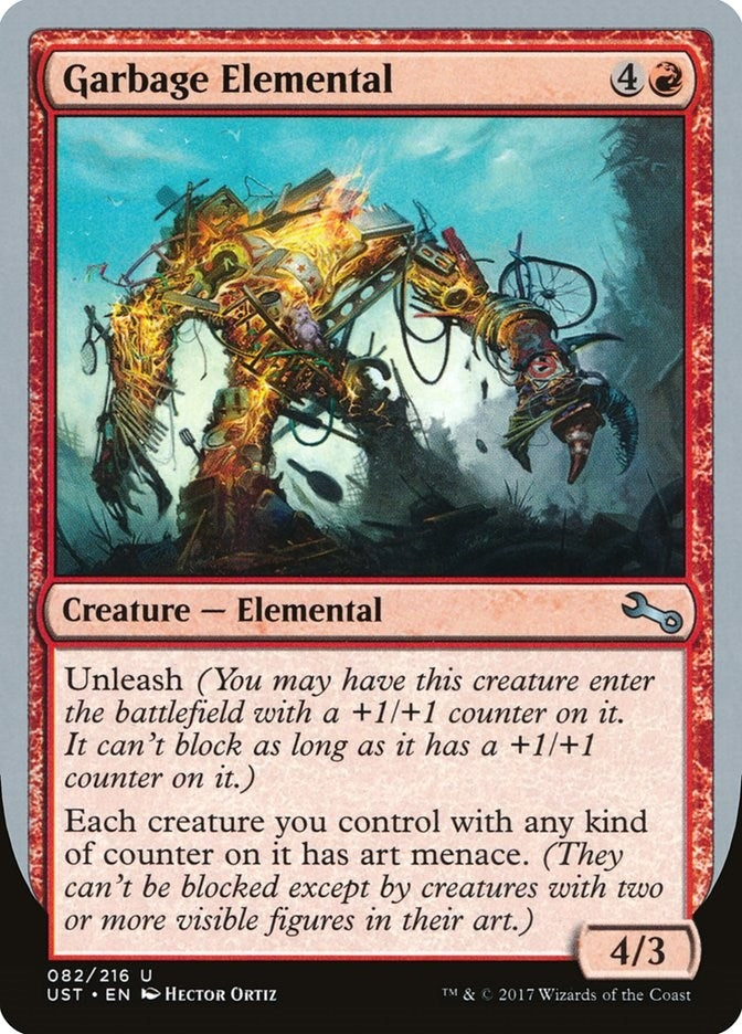Garbage Elemental (E) (82) [UST] - MTG Single