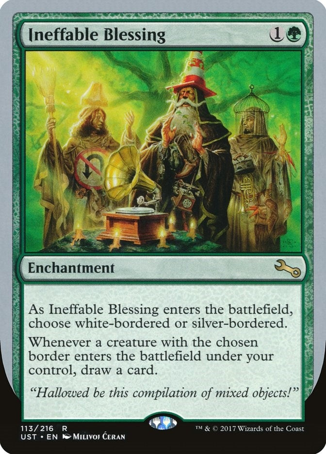 Ineffable Blessing (C) (113) [UST] - MTG Single