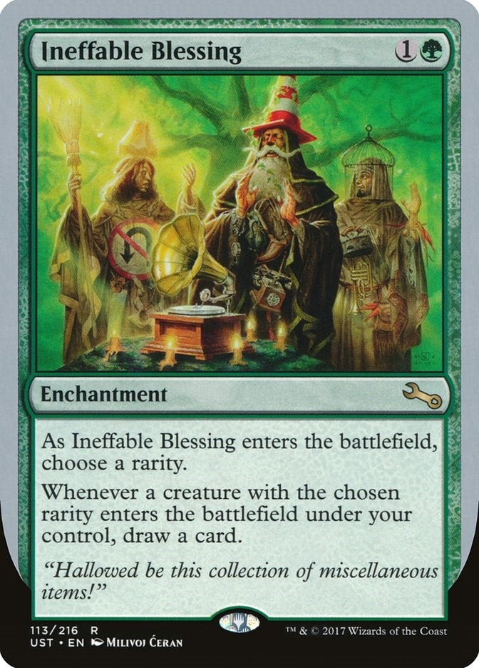 Ineffable Blessing (D) (113) [UST] - MTG Single