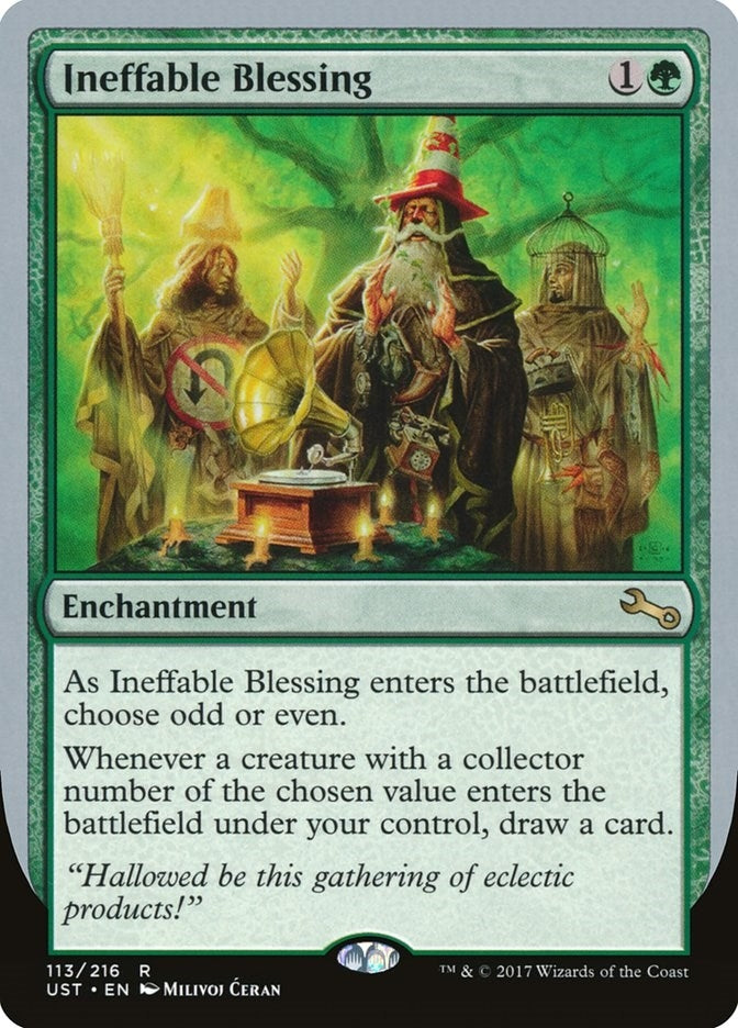 Ineffable Blessing (E) (113) [UST] - MTG Single