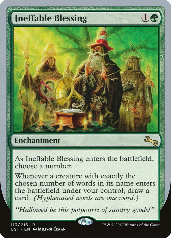 Ineffable Blessing (F) (113) [UST] - MTG Single