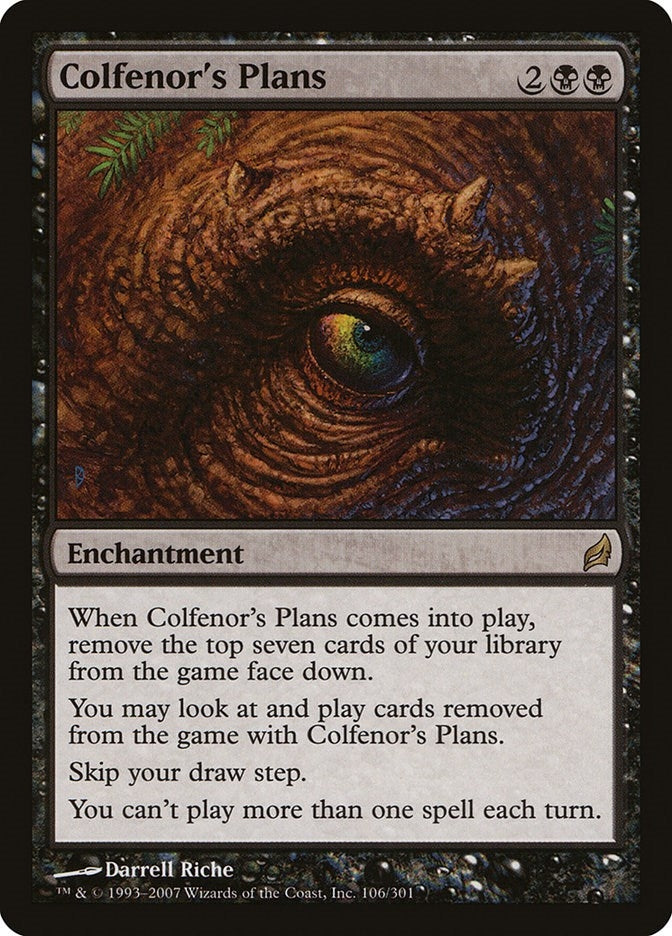 Colfenor’s Plans (106) [LRW] - MTG Single