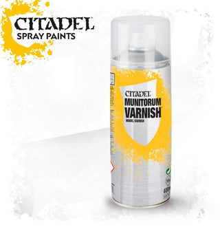 Citadel Spray Paint: Munitorum Varnish [SPRY] - Citadel Paints Sealed