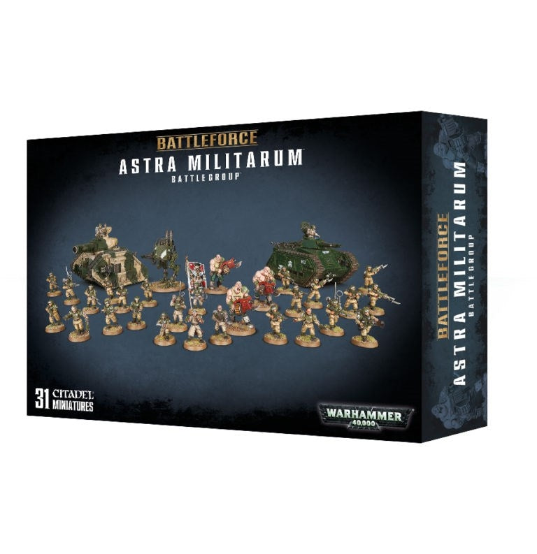 Warhammer 40K: Battleforce - Astra Militarum: Battlegroup [PLAS] - Warhammer Box Sets Sealed