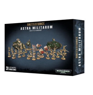 Warhammer 40K: Battleforce - Astra Militarum: Battlegroup [PLAS] - Warhammer Box Sets Sealed