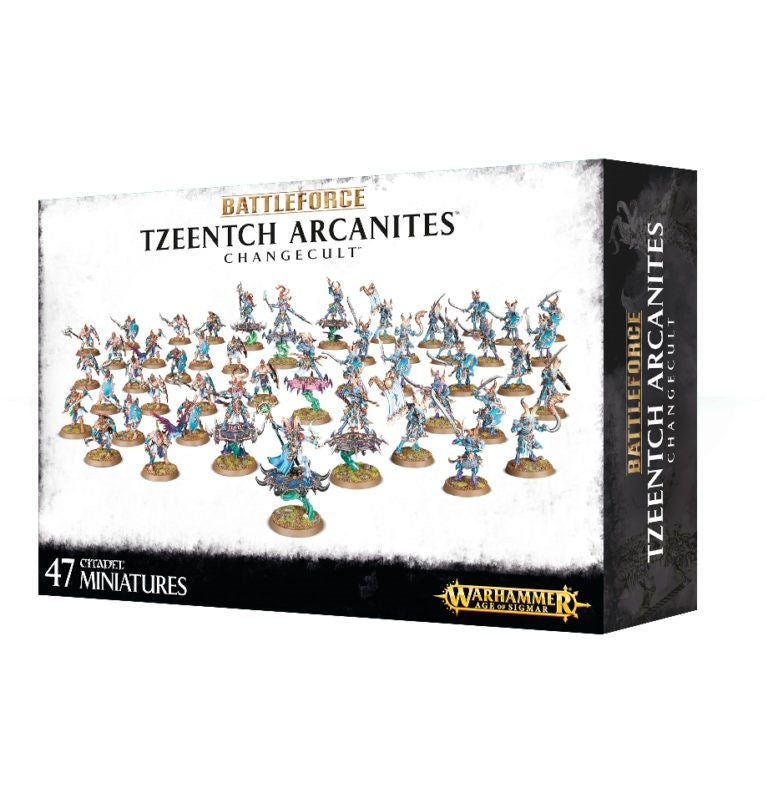 Warhammer: Age of Sigmar Battleforce - Tzeentch Arcanites: Changecult [PLAS] - Warhammer Box Sets Sealed