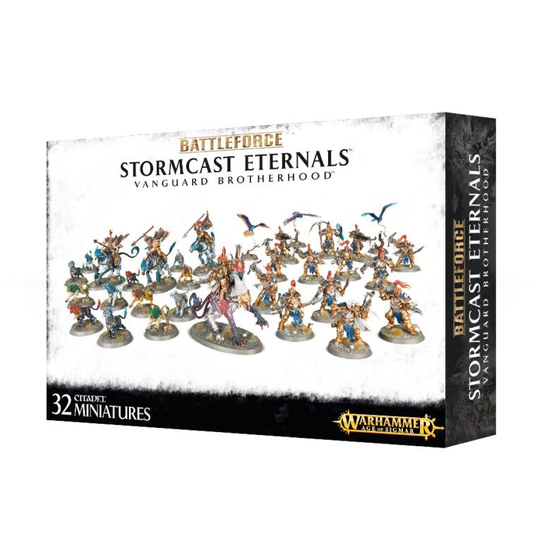 Warhammer: Age of Sigmar Battleforce - Stormcast Eternals: Vanguard Brotherhood [PLAS] - Warhammer Box Sets Sealed