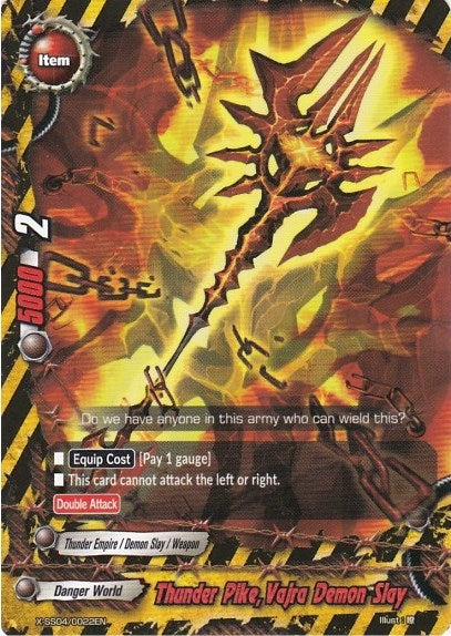 Thunder Pike Vajra Demon Slay (40022) [XSS04] - Future Card BuddyFight Single