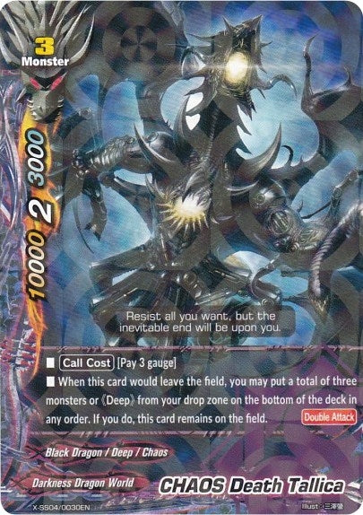 CHAOS Death Tallica (R Foil) (40030) [XSS04] - Future Card BuddyFight Single