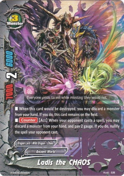 Ladis the CHAOS (40036) [XSS04] - Future Card BuddyFight Single