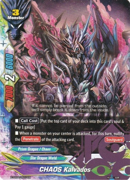 CHAOS Kalvados (40037) [XSS04] - Future Card BuddyFight Single