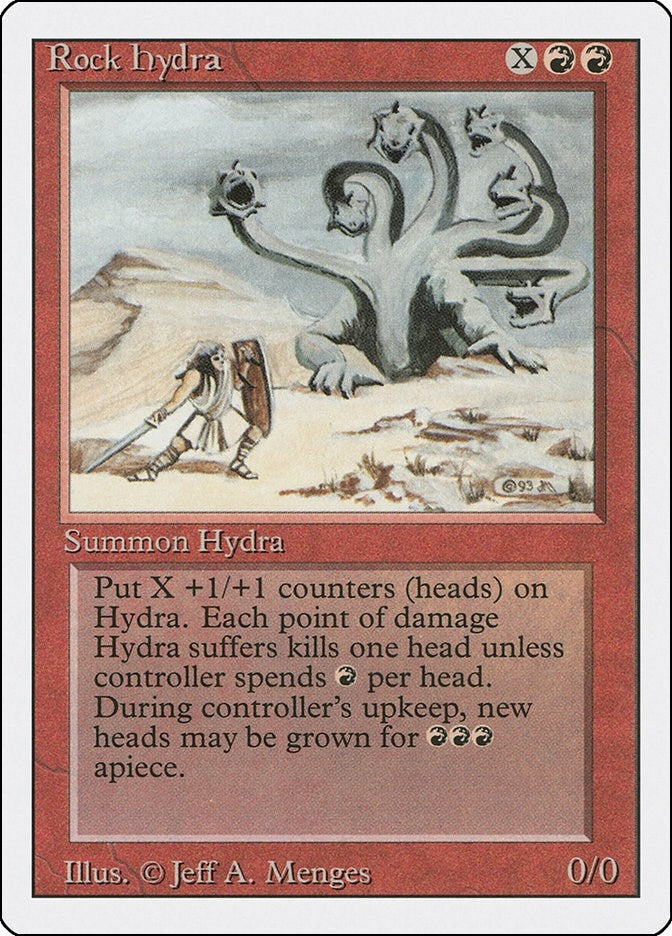 Rock Hydra [3ED] - MTG Single