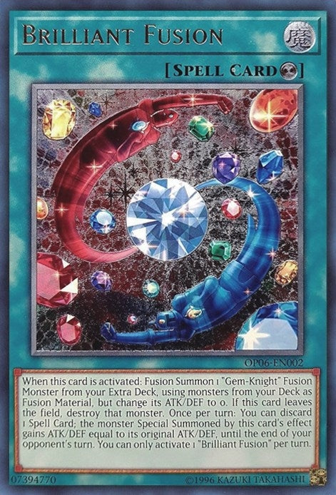 Brilliant Fusion (UTR) (6002) (OP06) - YuGiOh Single