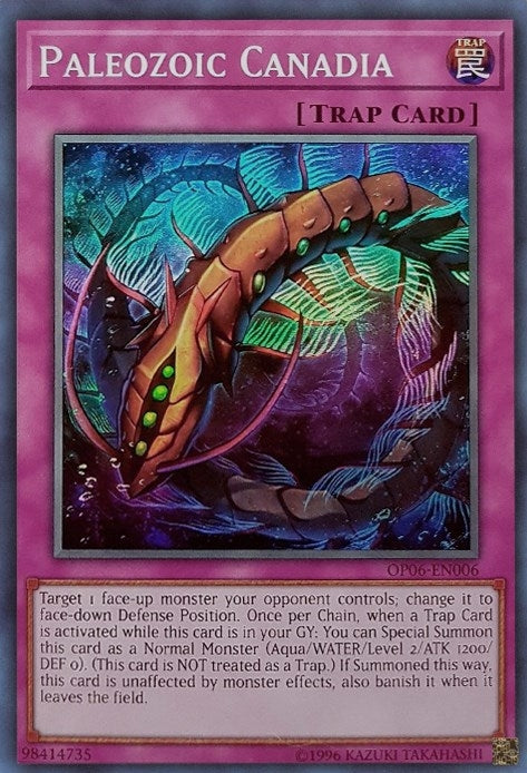 Paleozoic Canadia (6006) (OP06) - YuGiOh Single
