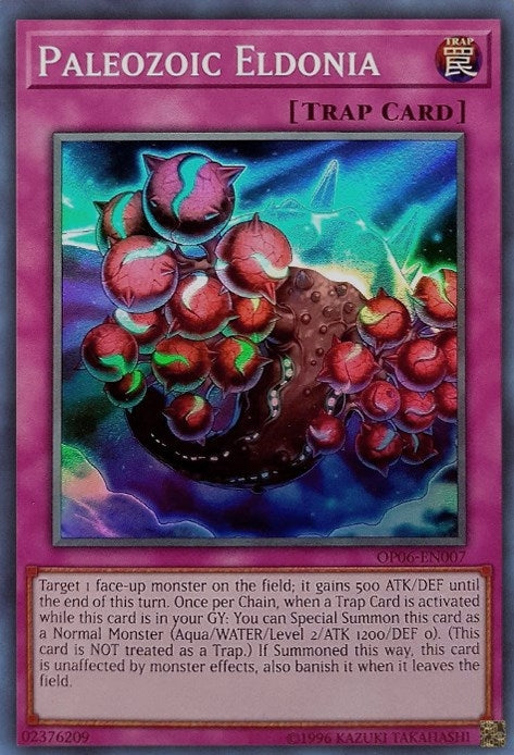 Paleozoic Eldonia (6007) (OP06) - YuGiOh Single