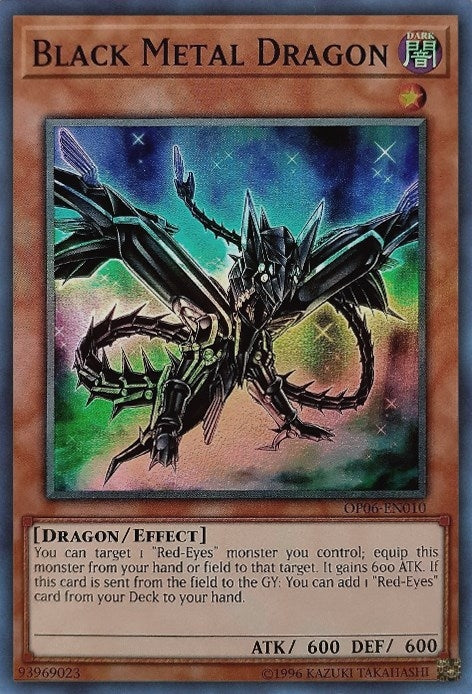Black Metal Dragon (6010) (OP06) - YuGiOh Single