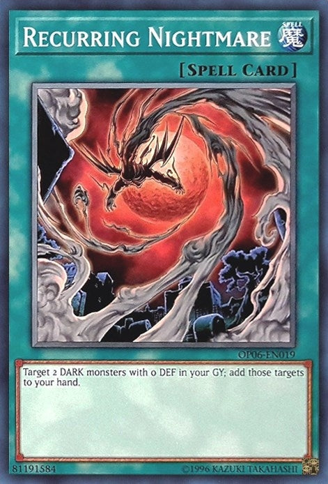 Recurring Nightmare (6019) (OP06) - YuGiOh Single